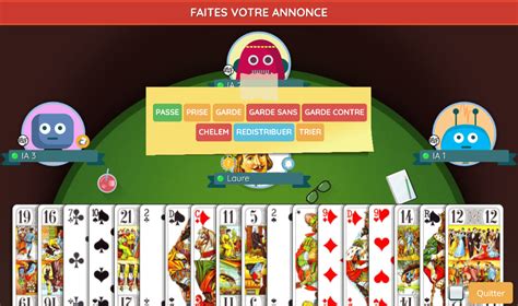 jeu de tarot gratuit|Jeu de tarot